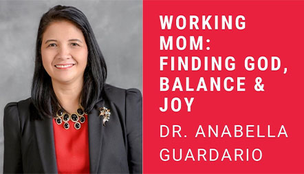 JCL 2021:WORKING MOM: FINDING GOD, BALANCE & JOY by Dr. Anabella Guardario